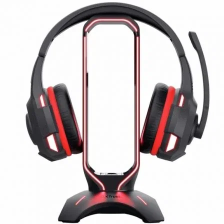 Trust GXT 265 Cintar RGB Soporte para Auriculares con HUB USB Trust GXT 265 Cintar RGB Soporte para Auriculares con HUB USB